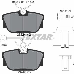 Set placute frana TEXTAR 2344605 – VW | AutoRival