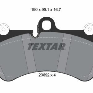 Set placute frana TEXTAR 2369202 – VW | AutoRival