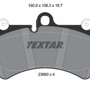 Set placute frana TEXTAR 2369302 – VW | AutoRival