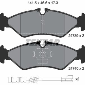 Set placute frana TEXTAR 2473901 – VW | AutoRival