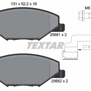 Set placute frana TEXTAR 2568101 – VW | AutoRival