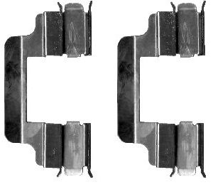 Set accesorii placute frana TEXTAR 82055400 – VW | AutoRival