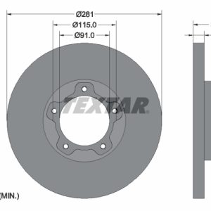 Disc frana TEXTAR 92031500 – VW | AutoRival