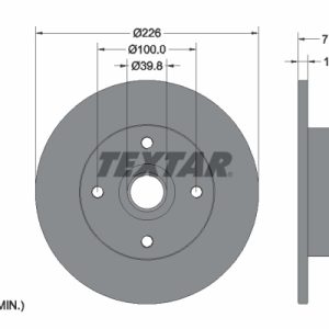 Disc frana TEXTAR 92041803 – VW | AutoRival