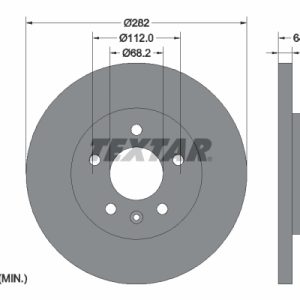 Disc frana TEXTAR 92058500 – VW | AutoRival