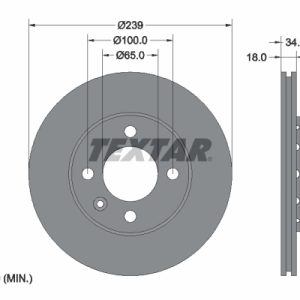 Disc frana TEXTAR 92072003 – VW | AutoRival