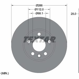 Disc frana TEXTAR 92074203 – VW | AutoRival