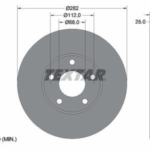 Disc frana TEXTAR 92083603 – VW | AutoRival