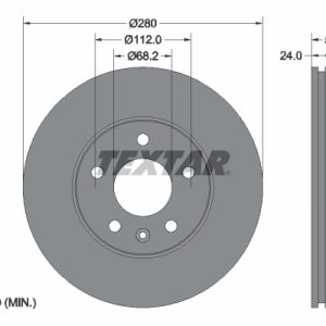 Disc frana TEXTAR 92083805 – VW | AutoRival