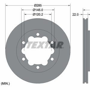 Disc frana TEXTAR 92089803 – VW | AutoRival