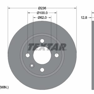Disc frana TEXTAR 92090200 – VW | AutoRival