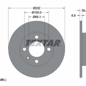 Disc frana TEXTAR 92098203 – VW | AutoRival