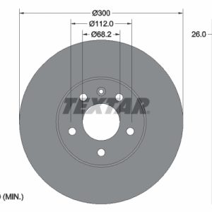 Disc frana TEXTAR 92109803 – VW | AutoRival