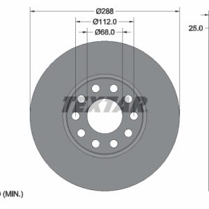 Disc frana TEXTAR 92121005 – VW | AutoRival