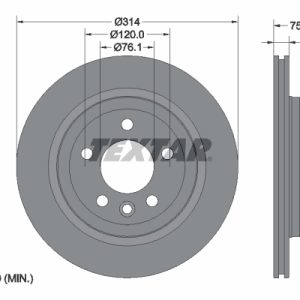 Disc frana TEXTAR 92121903 – VW | AutoRival
