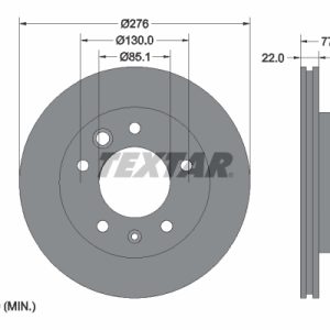 Disc frana TEXTAR 92131503 – VW | AutoRival
