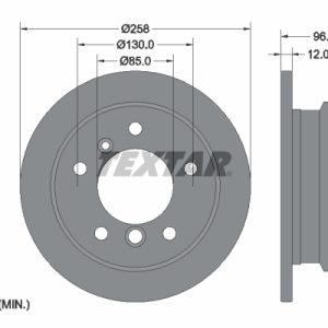 Disc frana TEXTAR 92137503 – VW | AutoRival