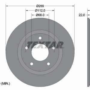 Disc frana TEXTAR 92176803 – VW | AutoRival