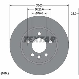 Disc frana TEXTAR 92228905 – VW | AutoRival