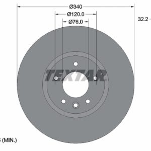 Disc frana TEXTAR 92230305 – VW | AutoRival