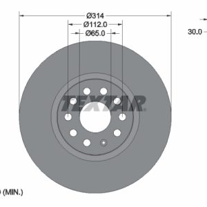 Disc frana TEXTAR 92232405 – VW | AutoRival