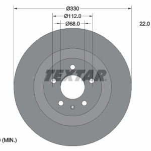 Disc frana TEXTAR 92238305 – VW | AutoRival