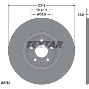 Disc frana TEXTAR 92289305 – VW | AutoRival