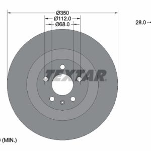 Disc frana TEXTAR 92290405 – VW | AutoRival