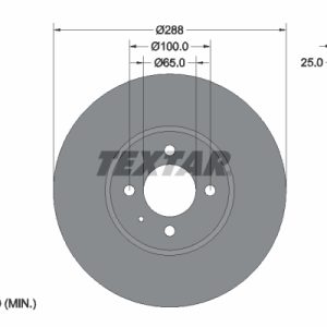 Disc frana TEXTAR 92302303 – VW | AutoRival