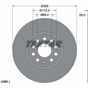 Disc frana TEXTAR 92334805 – VW | AutoRival