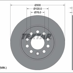 Disc frana TEXTAR 92345203 – VW | AutoRival