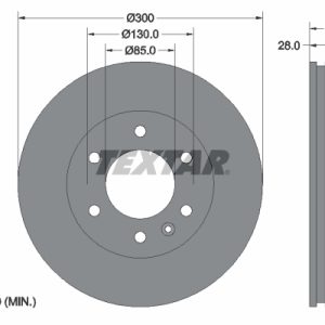 Disc frana TEXTAR 93143203 – VW | AutoRival