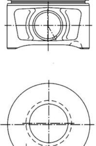 Piston KOLBENSCHMIDT 40387620