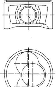 Piston KOLBENSCHMIDT 40408600