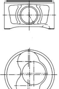 Piston KOLBENSCHMIDT 40409620