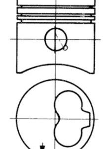 Piston KOLBENSCHMIDT 93260610