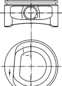 Piston KOLBENSCHMIDT 99452600