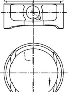 Piston KOLBENSCHMIDT 99563621