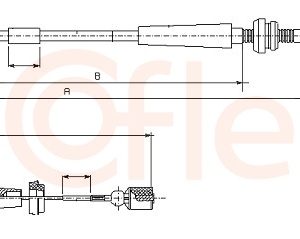Cablu acceleratie COFLE 10.1011 – VW | AutoRival