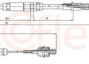 Cablu ambreiaj COFLE 10.3149 – VW | AutoRival
