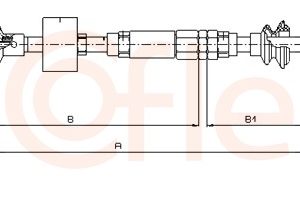 Cablu ambreiaj COFLE 10.3159 – VW | AutoRival