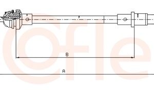 Cablu ambreiaj COFLE 10.338 – VW | AutoRival