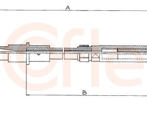 Cablu ambreiaj COFLE 10.340 – VW | AutoRival