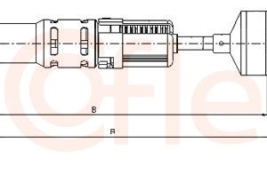 Cablu ambreiaj COFLE 10.3412 – VW | AutoRival