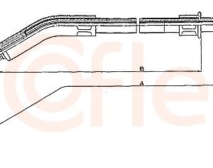 Cablu frana de parcare COFLE 10.702 – VW | AutoRival