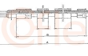 Cablu frana de parcare COFLE 10.733 – VW | AutoRival