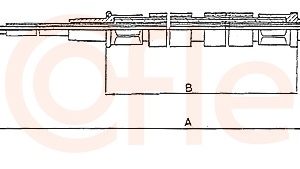 Cablu frana de parcare COFLE 10.743 – VW | AutoRival