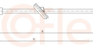 Cablu frana de parcare COFLE 10.9864 – VW | AutoRival