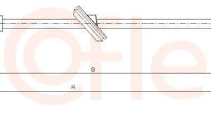 Cablu frana de parcare COFLE 10.9865 – VW | AutoRival