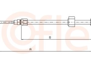 Cablu frana de parcare COFLE 10.9881 – VW | AutoRival